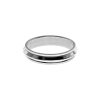 2 Tone Spinner Ring Sterling Silver 925 Hallmarked British Made Size J - T