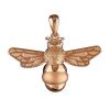Bumble Bee Pendant 18ct Rose Gold Plated Hallmarked All Chain Lengths