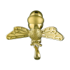 Bumble Bee Pendant 18ct Yellow Gold Plated Hallmarked All Chain Lengths