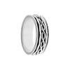 Celtic Spinner Ring Sterling Silver 925 Hallmarked British Made Size K - Y