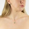 Emerald Teardrop Stud Earrings 9ct Yellow Gold 375 Hallmarked British Made