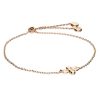 Gemstone Charm Bee Bracelet 18ct Gold On Sterling Silver Hallmarked British Made