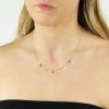 Heart And Flower Charm Necklace 9ct Yellow Gold 375 Hallmarked British Made