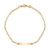 ID Bracelet In 9ct Yellow Gold 375 Hallmarked British Made Brand New Boxed