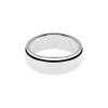 Mens Plain Sterling Silver Spinner Rotating Ring 925 Hallmarked Sizes W - Z