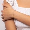 Mixed Length Bracelet In 9ct White Gold 375 Hallmark British Made Brand New